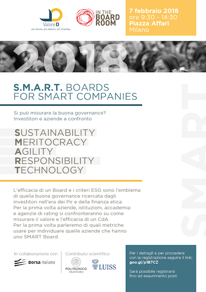 S.M.A.R.T. Boards for Smart Companies 2018
