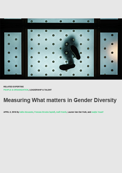 Measuring What Matters In Gender Diversity