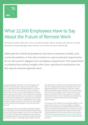 The Future of Remote Work
